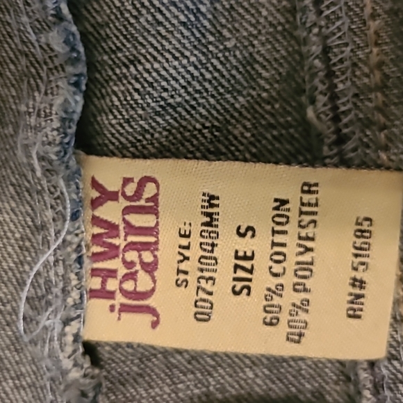 Highway jean jacket size small juniors - Picture 8 of 8